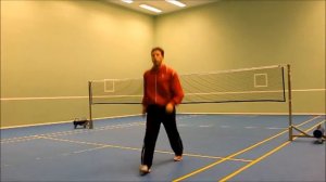 Разминка в бадминтоне