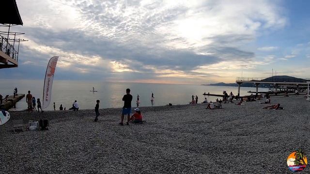 Курортный городок 08.05.2021. Потеплело. Можно ехать отдыхать.