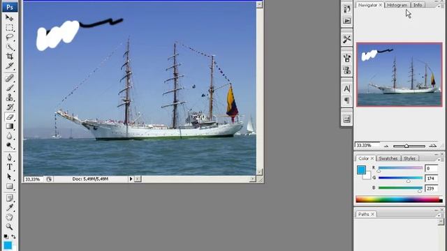 Уроки Adobe Photoshop CS3 - урок 0 - Введение в интерфейс смотреть онлайн