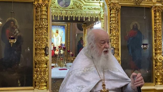 О. Валериан Кречетов. Проповедь от 15.04.2023г. смотреть онлайн