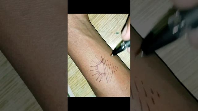 sunrise tattoos design #short  #video #support #jarur #tattoo #artwork #trending #youtubeshorts