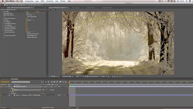 After Effects Tutorial: Creating a Blur Mask смотреть онлайн