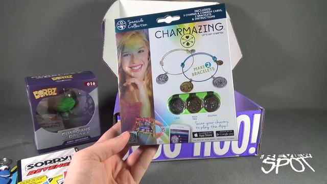 Subscription Spot - Nerd Block Jr. Girls June 2016 Subscription Box UNBOXING! смотреть онлайн