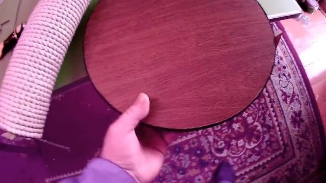 КОГТЕТОЧКА своими руками. Игровой комплекс для кошки.