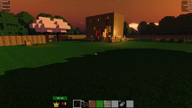 Colony Survival Выращиваем Лен, Вишневое дерево купили магазин смотреть онлайн