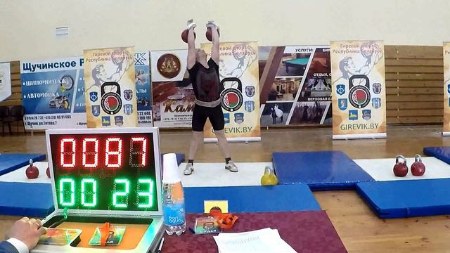 Новоиспеченный мастер спорта по гиревому двоеборью. Чемпионат РБ 2021