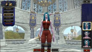 World of Warcraft (W.O.W.) (Night Elf) - Character Creation Tutorial