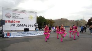 чарлидерши на дворцовой