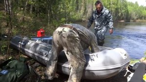Сборка-разборка, лодка гладиатор D 330 AL