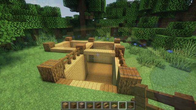 ⚒️Как построить небольшой подземный дом для выживания | Minecraft 1.19