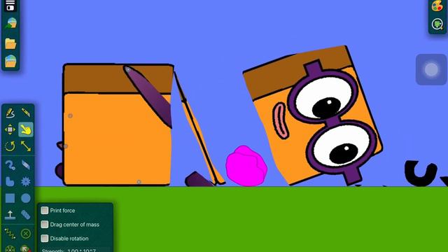 Number blocks Laser Beam смотреть онлайн