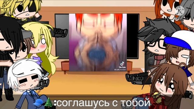 //Персонажи из Гравити  фолз реагируют на 13 карт//Gacha club//