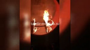 Тандыр газовый, горизонтальный