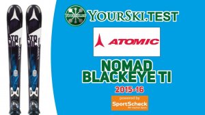 Тесты горных лыж Atomic Nomad Blackeye Ti (2015-16 год).
