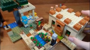 Lego "Майнкрафт" 21160. Деревня жителей в пустыне