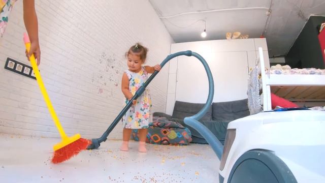 Крошкитерешки убираются дома! Адвент календарь 2020! 8 декабря. Крошкитерешки VLOG смотреть онлайн