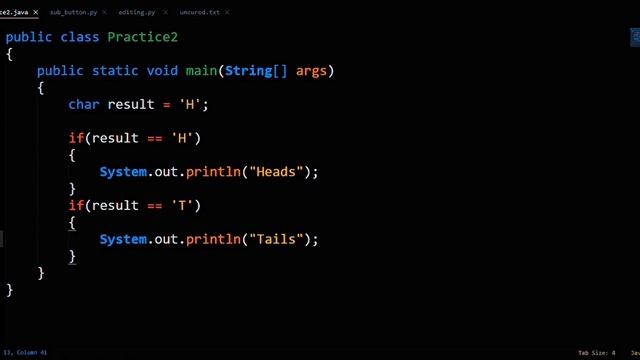 Java The if Statement смотреть онлайн