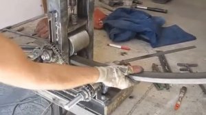 Трубогиб своими руками.Вальцы.Валы из трубы. pipe Bender from a parts car