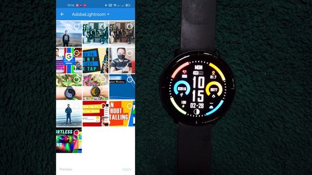 MIBRO LITE CUSTOM FACE WATCH | HOW TO Set a Photo on Mibro Lite SmartWatch! смотреть онлайн