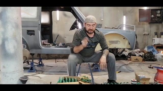 Распыляемый шовный герметик по аркам НИВА (Часть 13) смотреть онлайн