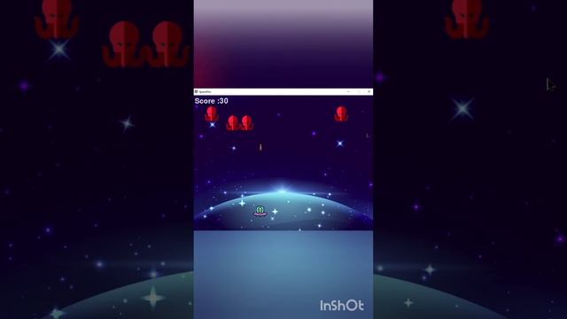 Space Shooting Game - python & pygame