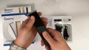 Видео обзор: Машинка для стрижки GEMEI GM-6048. Цвет: черный
