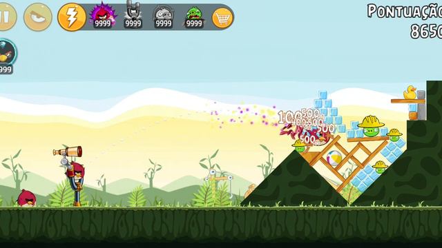 Angry Birds Classic - The Big Setup part 1 (levels 9-1 to 9-15) смотреть онлайн