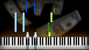? Диспетчера (Год Змеи) - 2000 баксов за сигарету на пианино (разбор, ноты и midi + synthesia cover