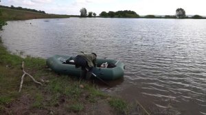 Дядя поймал большую рыбку