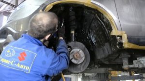 АНТИКОР Honda CR-V. Антикоррозийная обработка автомобиля в Москве