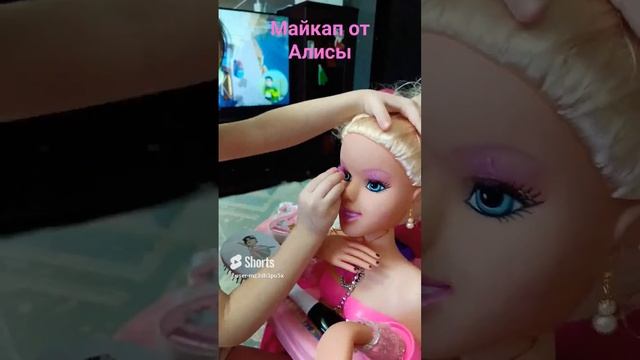 Макияж кукле Барби. Майкап от Алисы