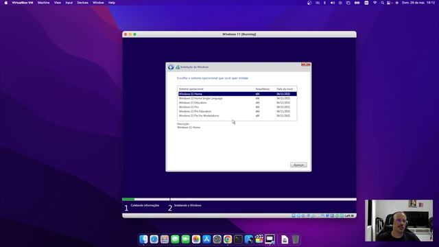Como usar o Windows 11 no seu Mac (Intel) Virtualmente смотреть онлайн