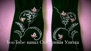 Вышивка на перчатках своими руками DIY