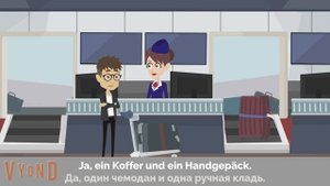 Hallo zusammen! Учить немецкий легко по видео. Урок 28. Тема "Аэропорт"