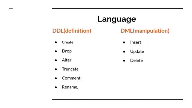 Database Language Types in Bangla || ddl and dml смотреть онлайн