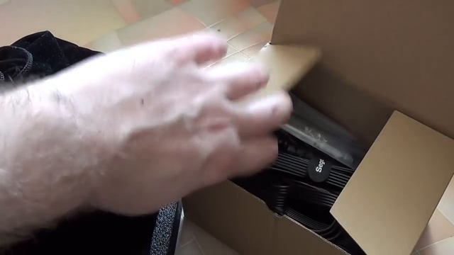 Распаковка блока питания для ПК Segotep GP700G на 600W 80+ Gold (посылка из Китая № 387) смотреть онлайн