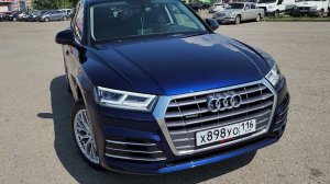 Audi Q5 - комплексное бронирование кузова полиуретановой плёнкой, атермальная тонировка стекол