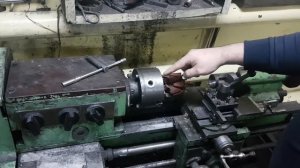 Проточка токосъемных колец генератора