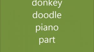 RCM Level 3 Repertoire Donkey Doodle