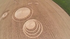 UFO.  Новокубанск 2018. Прилет инопланетян. Круги на полях.