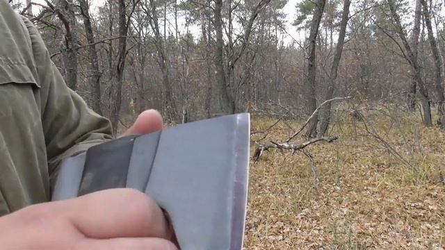 Solognac Bushcraft топор из Декатлона и как я его ломал смотреть онлайн