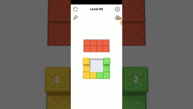 Stack Blocks 3D Level 69 walkthrough