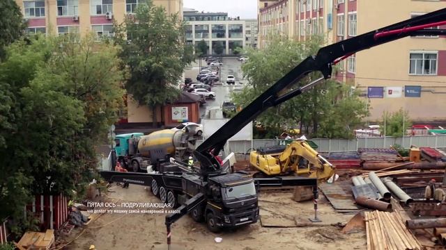 Автобетононасосы Putzmeister - воплощение передовых технологий и разработок инженеров компании! смотреть онлайн