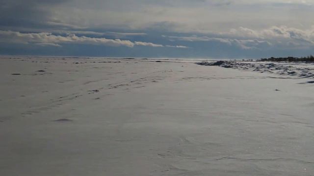 Байкал после снежной погоды. / Наши горки.