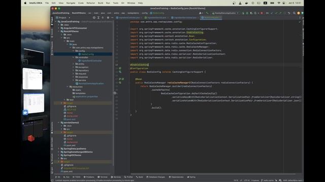 Spring Cache+Jackson+Redis смотреть онлайн