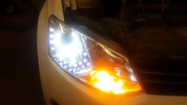 Светодиодные поворотники вместо ламп накаливания. смотреть онлайн