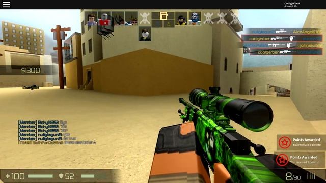 COUNTER-BLOX: ROBLOX OFFENSIVE AWP KILL MONTAGE #5 смотреть онлайн