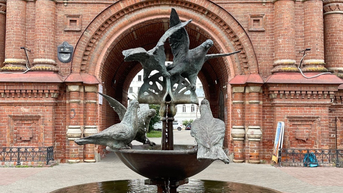 Квест на смотровую в Колокольне на Баумана в Казани.