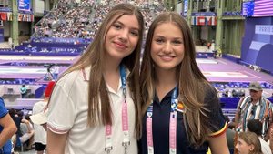 Princess Leonor & Infanta Sofía Cheer Water Polo Victory _ Royals Support Spain at Paris Olympics
