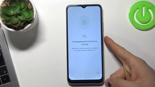 Как сделать отпечаток пальца на Samsung Galaxy F22 / Блокировка отпечатком смотреть онлайн